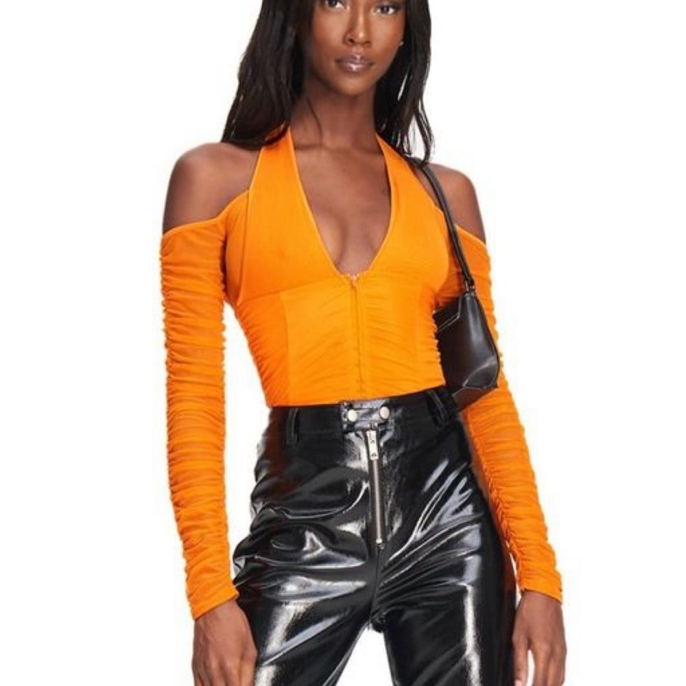 I.AM.GIA orange Diego top XS - Picture 3 of 8